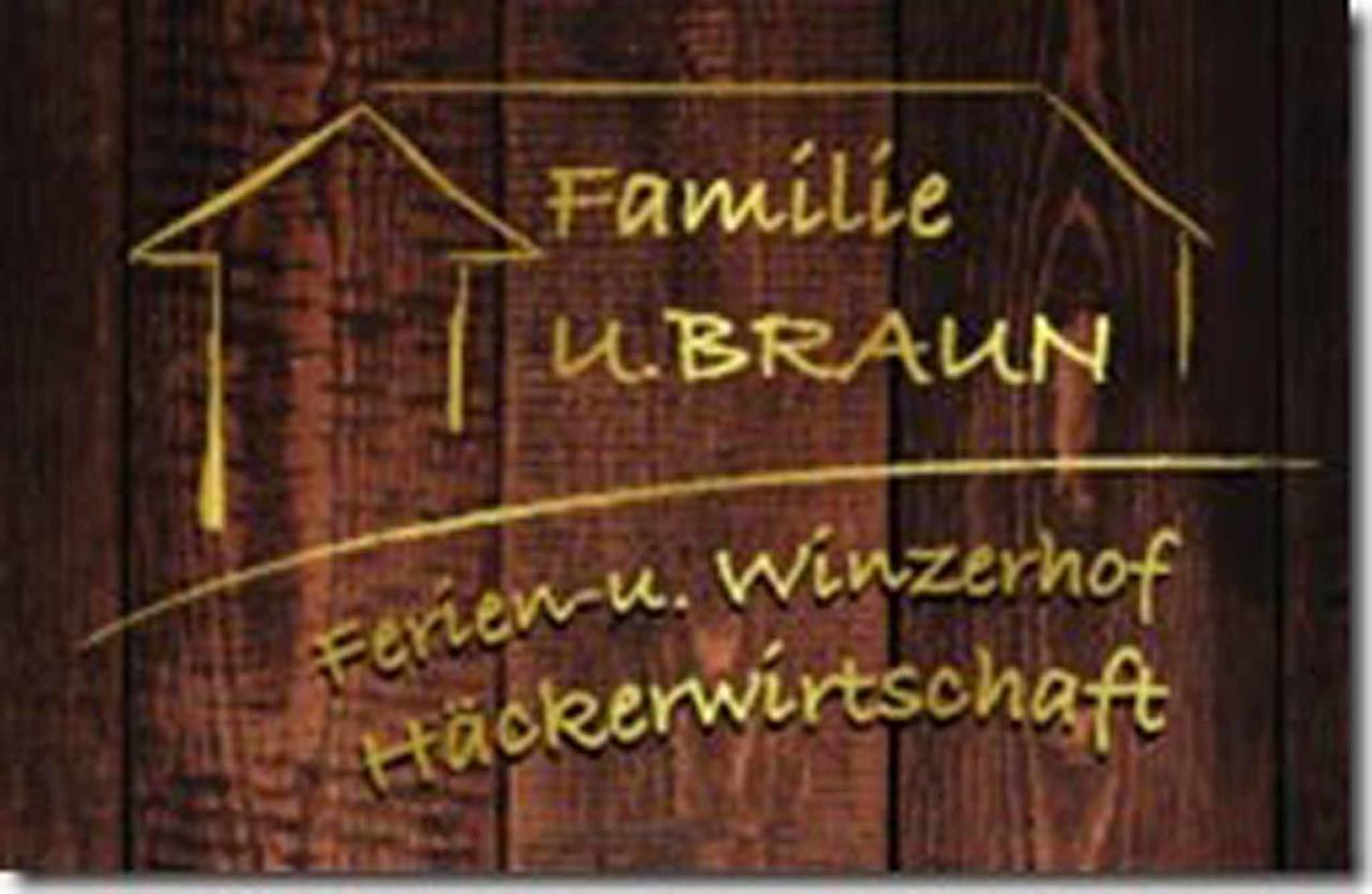 ノルトハイムFerien- Und Winzerhof Ute Braunアパートメント エクステリア 写真